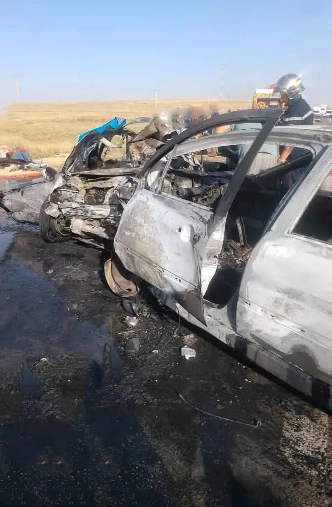 04 حالات وفاة  في حادث مرور بولاية المسيلة 