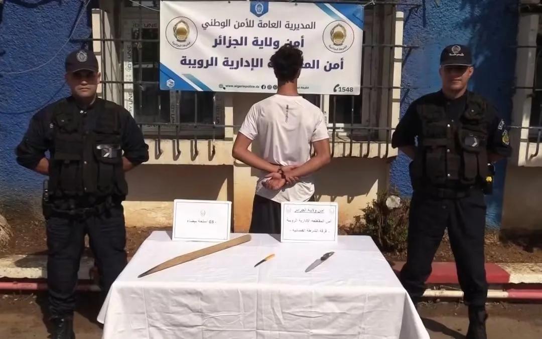 توقيف المشتبه فيه في قضية الإعتداء على مواطن بالعاصمة