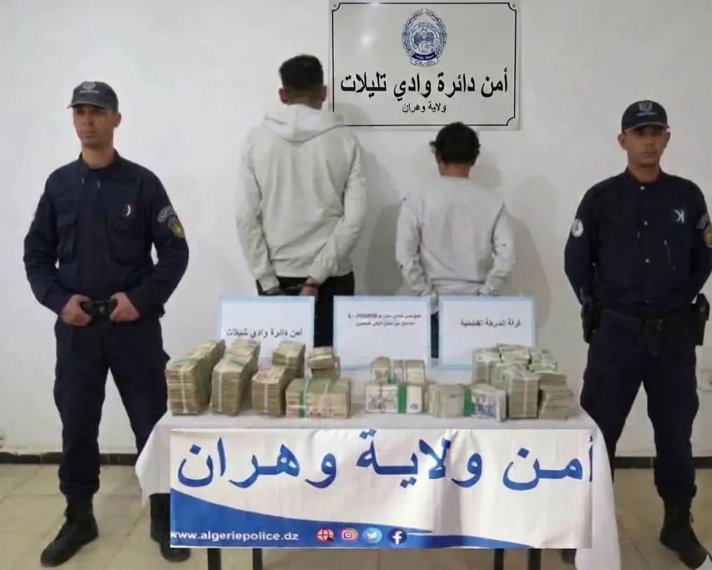 الاطاحة بشبكة اجرامية قامت بالسطو على احد المساكن واسترجاع قرابة 2 مليار سنتيم بوهران