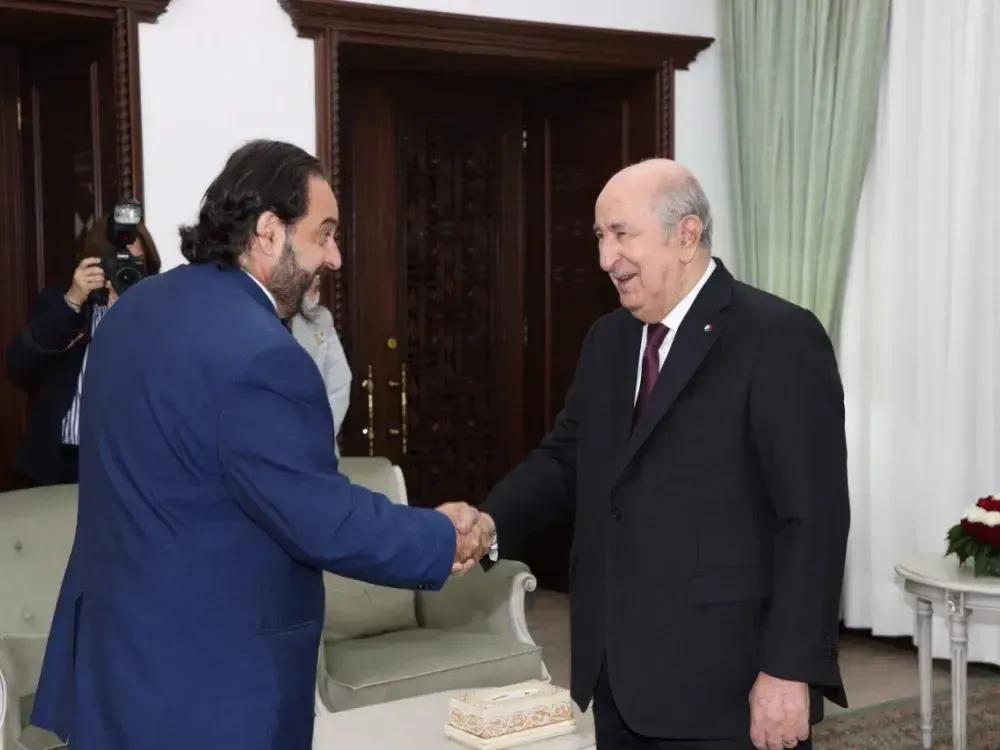 رئيس الجمهورية يستقبل الأمين التنفيذي لمنظمة أمريكا اللاتينية والكاريبي للطاقة