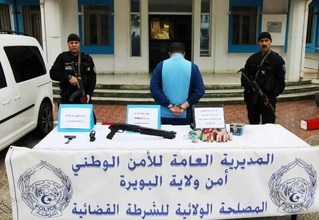 توقيف شخص ينشط ضمن شبكة وطنية مختصة في المتاجرة بالأسلحة النارية والذخيرة الحية