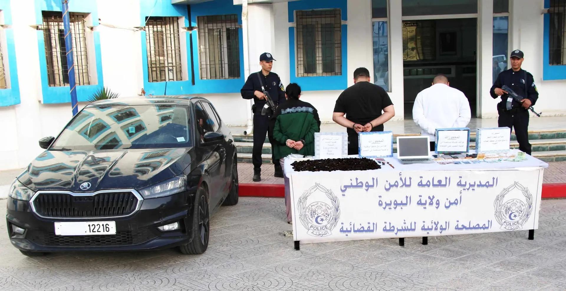 تفكيك شبكة إجرامية منظمة عابرة للحدود مختصة في النصب على الجمهور بالاحتيال بالبويرة