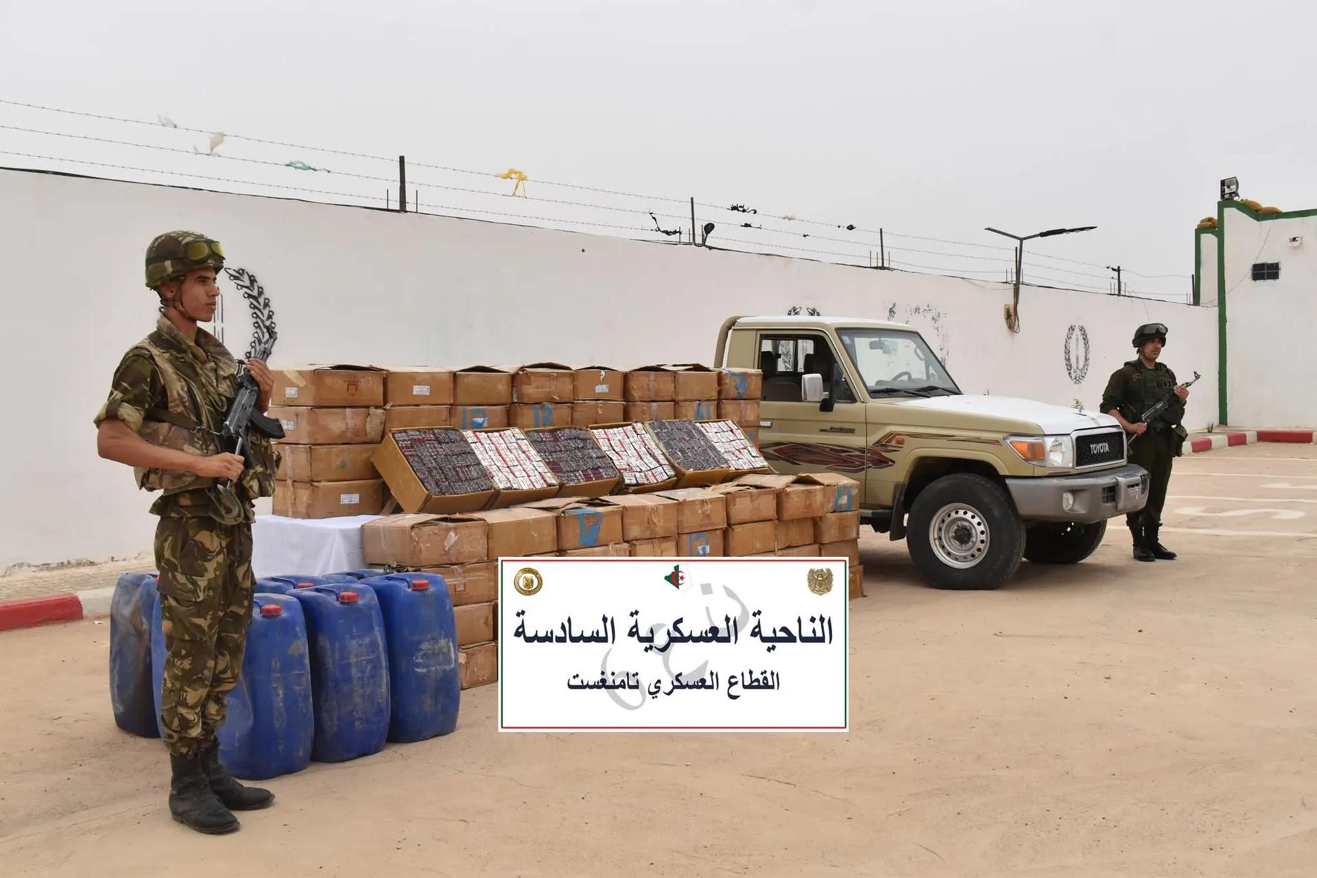 حجز أكثر من مليون قرص مهلوس وتوقيف شخصين بتمنراست