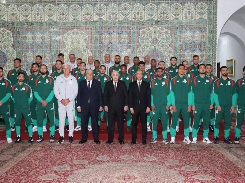 كأس العالم لكرة القدم 2026: رئيس الجمهورية يستقبل المنتخب الوطني