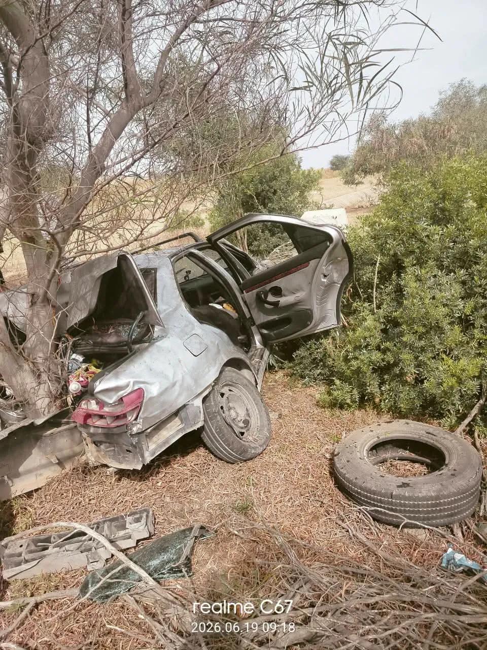 إصابة 05 أشخاص في حادث مرور بولاية عنابة