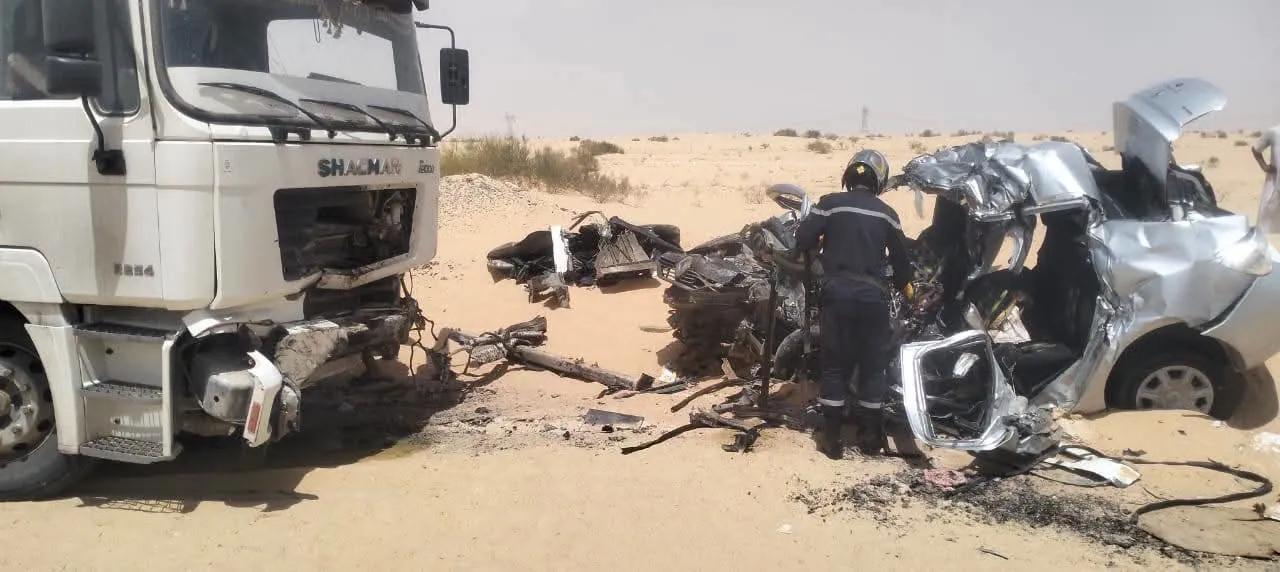 5 وفيات في حادث مرور بالمغير