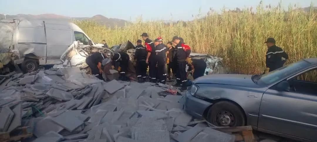 10 حالات وفاة و10 مصابين في حادث مرور بولاية تيزي وزو